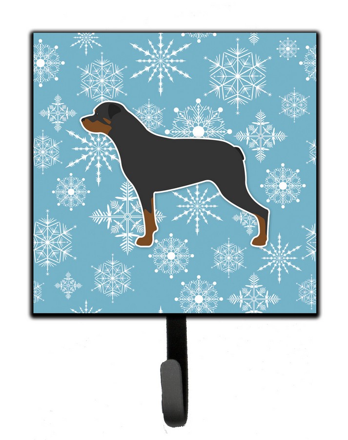 Winter Snowflake Rottweiler Leash or Key Holder