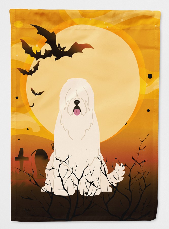 Halloween South Russian Sheepdog Flag Garden Size