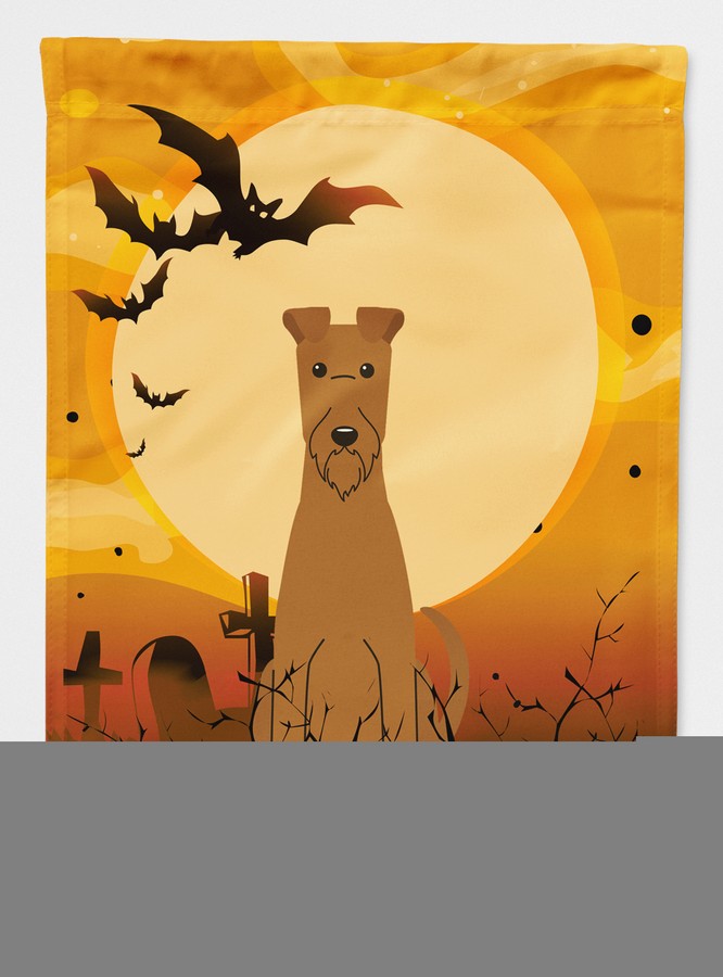 Halloween Irish Terrier Flag Garden Size