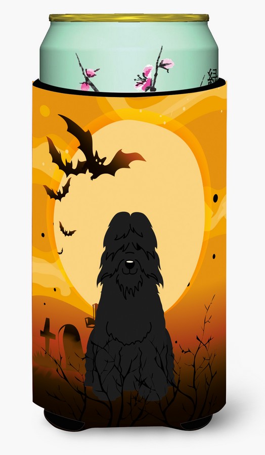Halloween Bouvier Des Flandres Tall Boy Beverage Insulator Hugger
