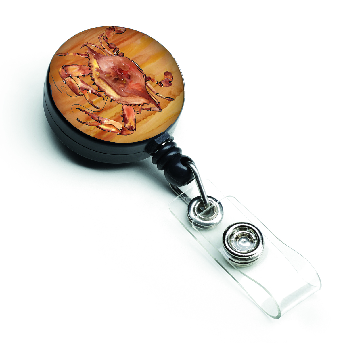 Crab Retractable Badge Reel