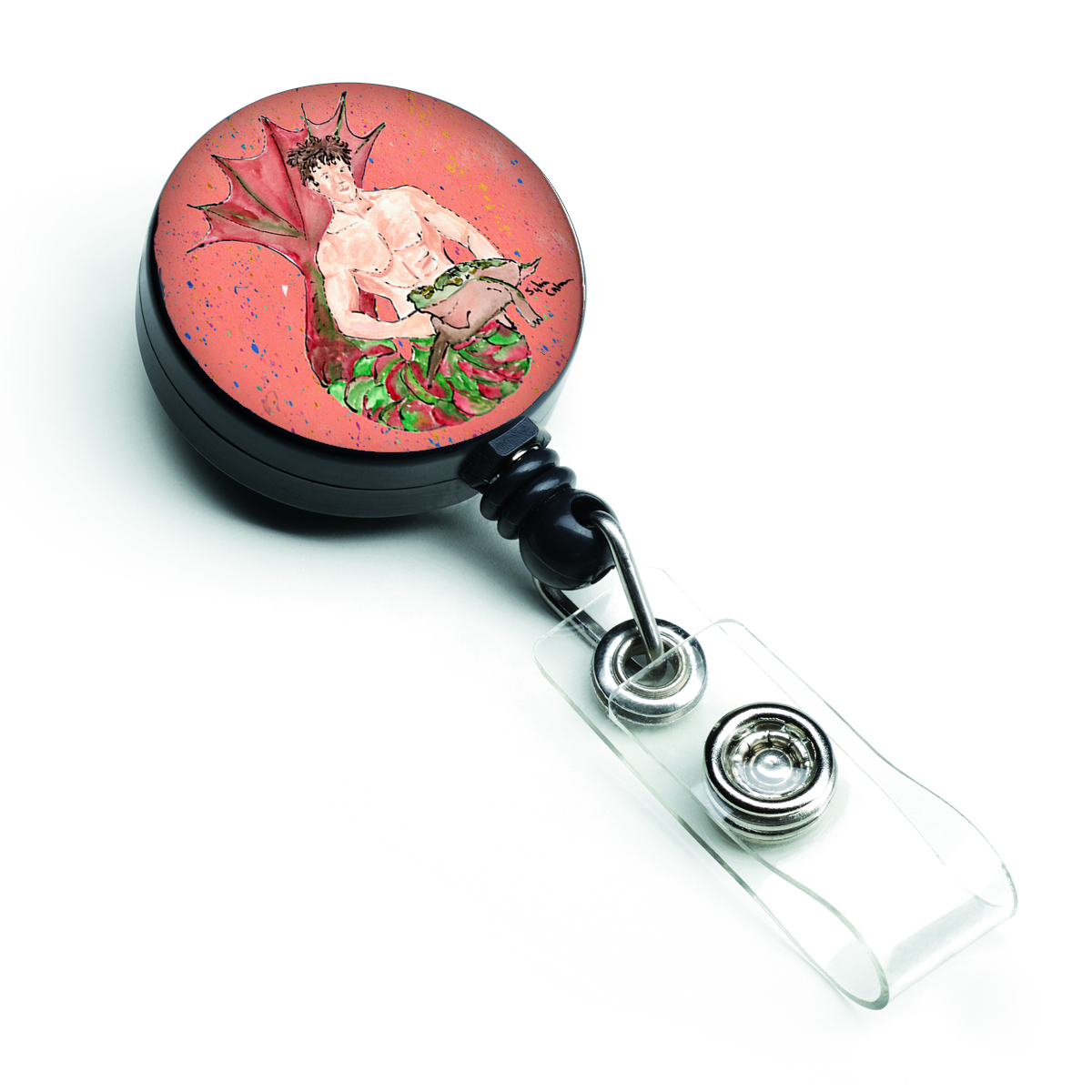 Merman Retractable Badge Reel