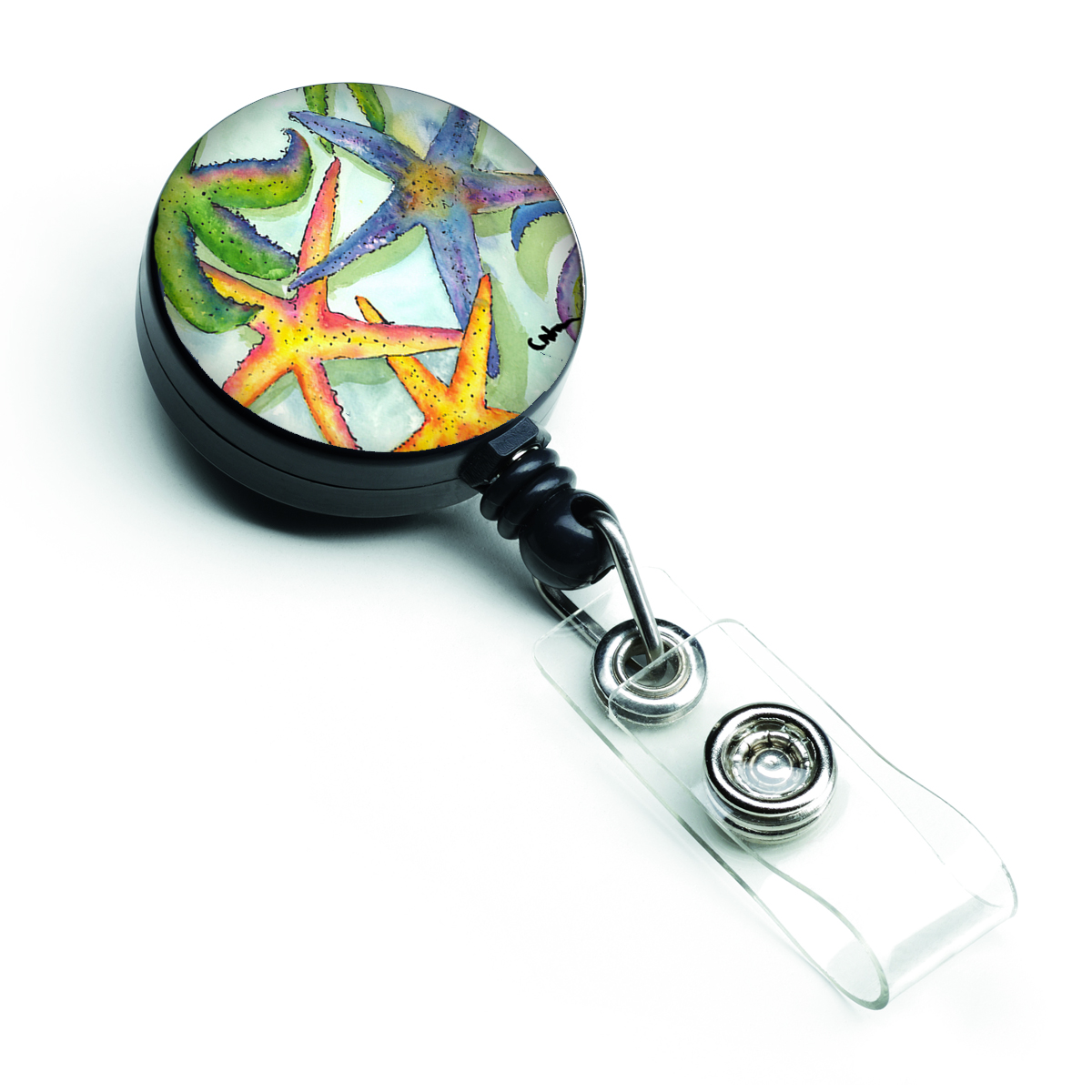 Starfish Retractable Badge Reel