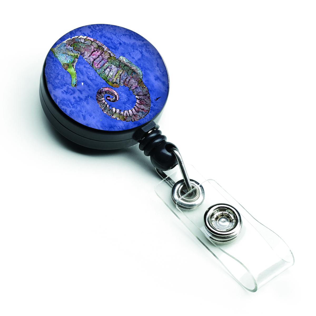 Seahorse Retractable Badge Reel
