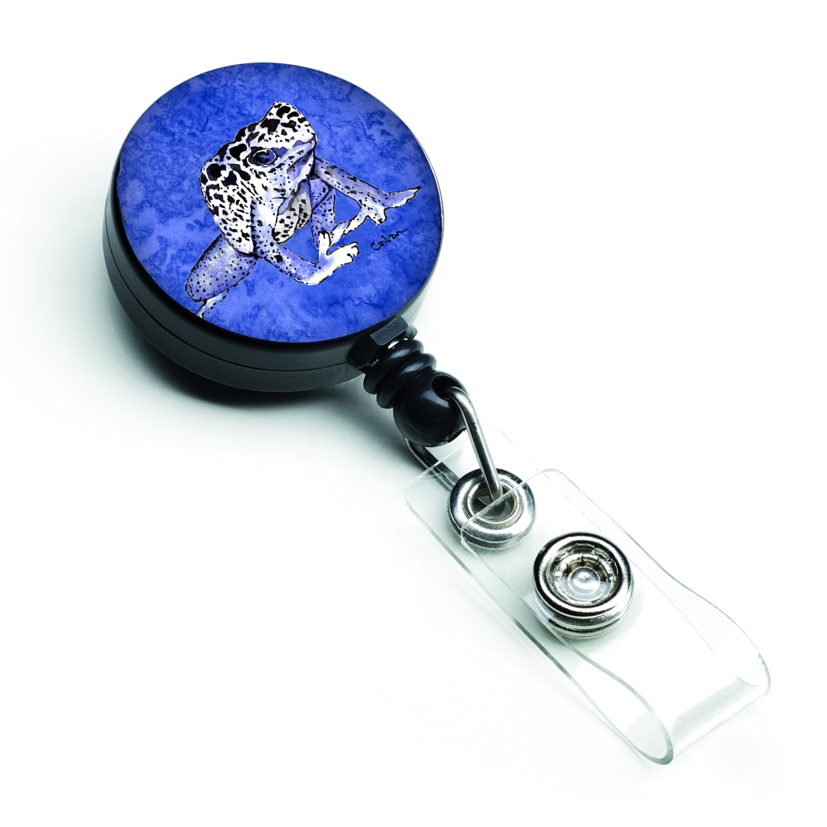 Frog Retractable Badge Reel