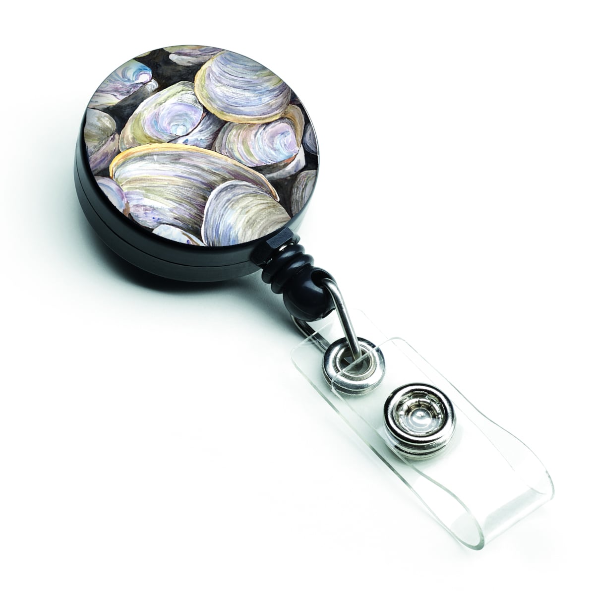 Clam Quahog Retractable Badge Reel