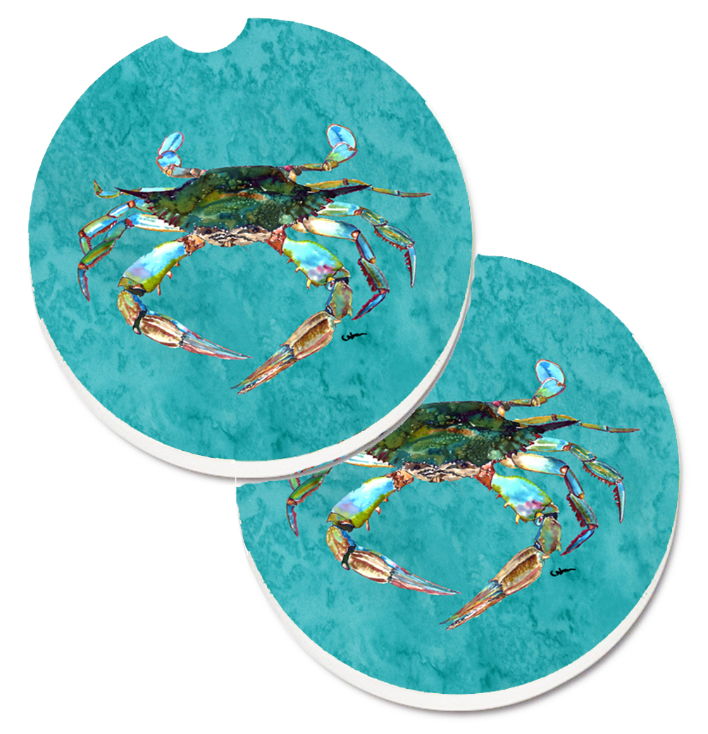 8657CARC Crab Set of 2 Cup Holder Car Coaster