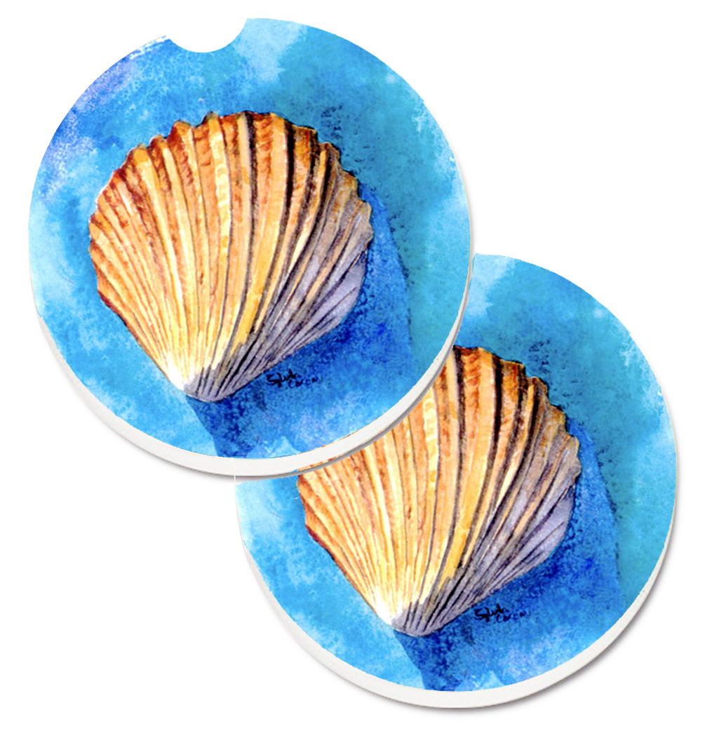 Shells Set of 2 Cup Holder Car Coaster