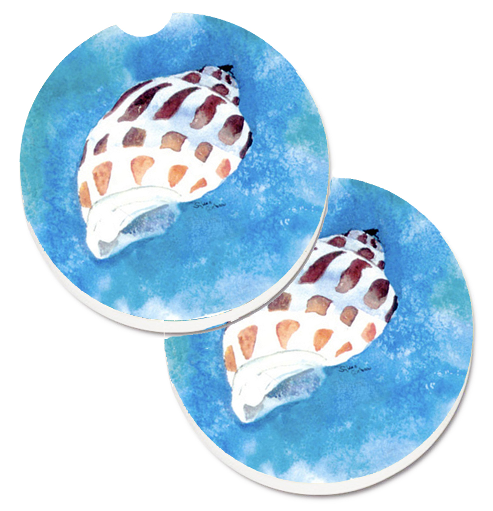 Shells Set of 2 Cup Holder Car Coaster