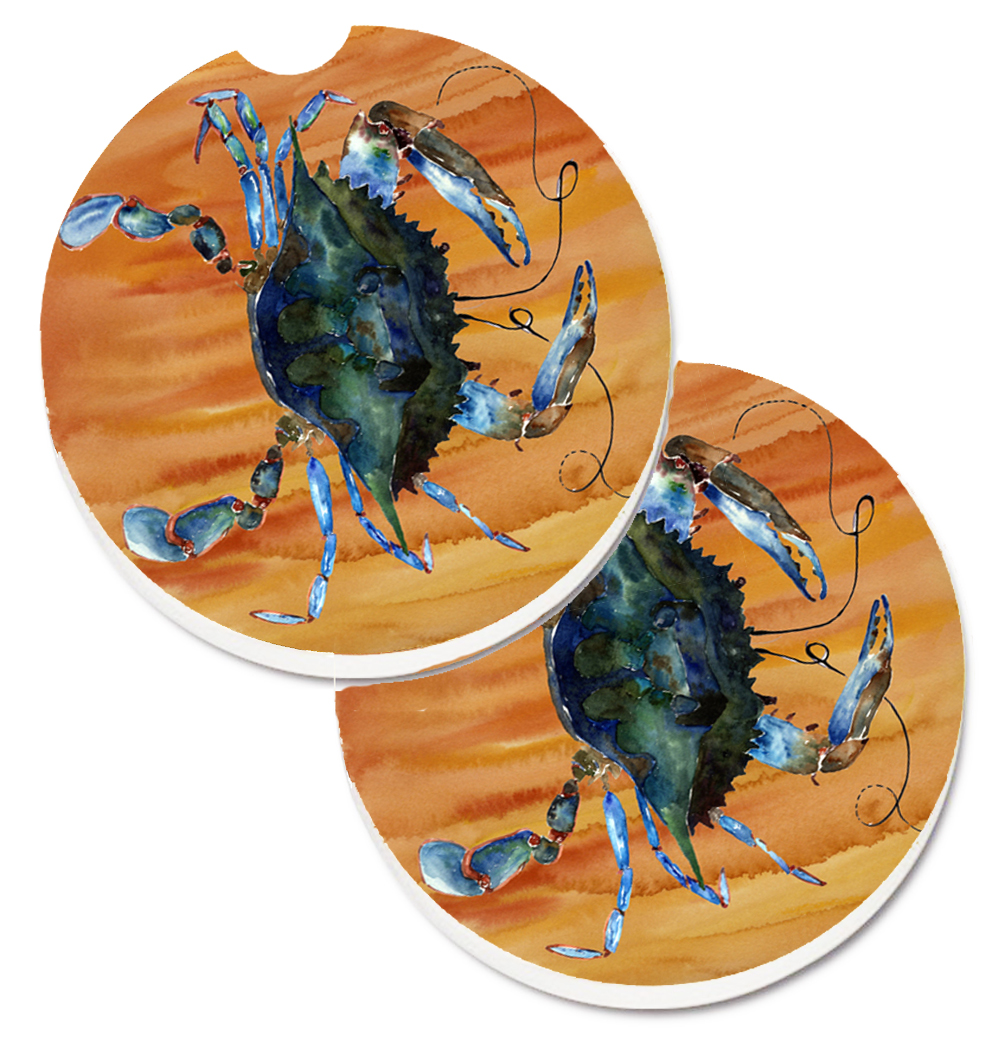 Crab Set of 2 Cup Holder Car Coaster