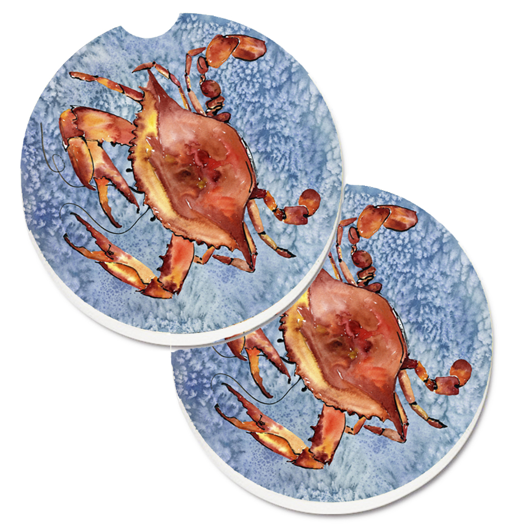Crab Set of 2 Cup Holder Car Coaster