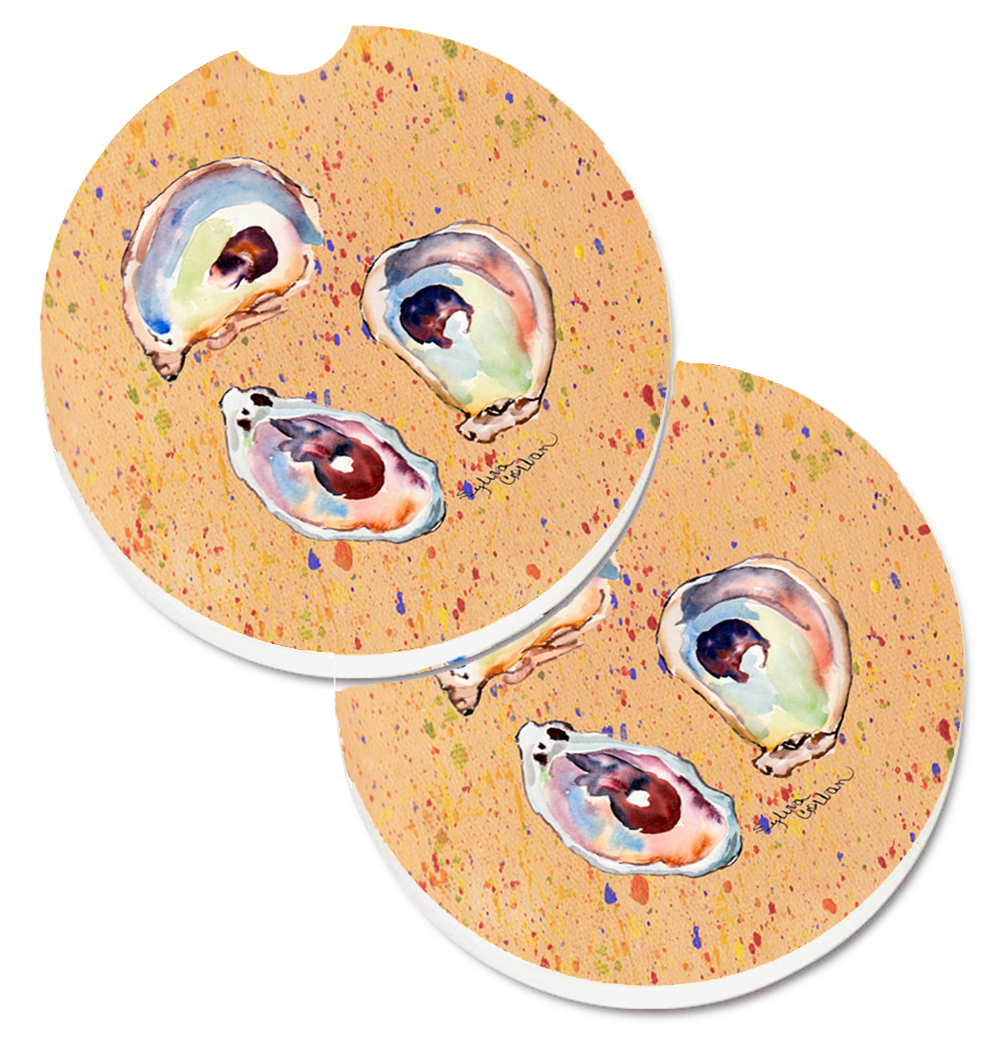 Oyster Set of 2 Cup Holder Car Coaster