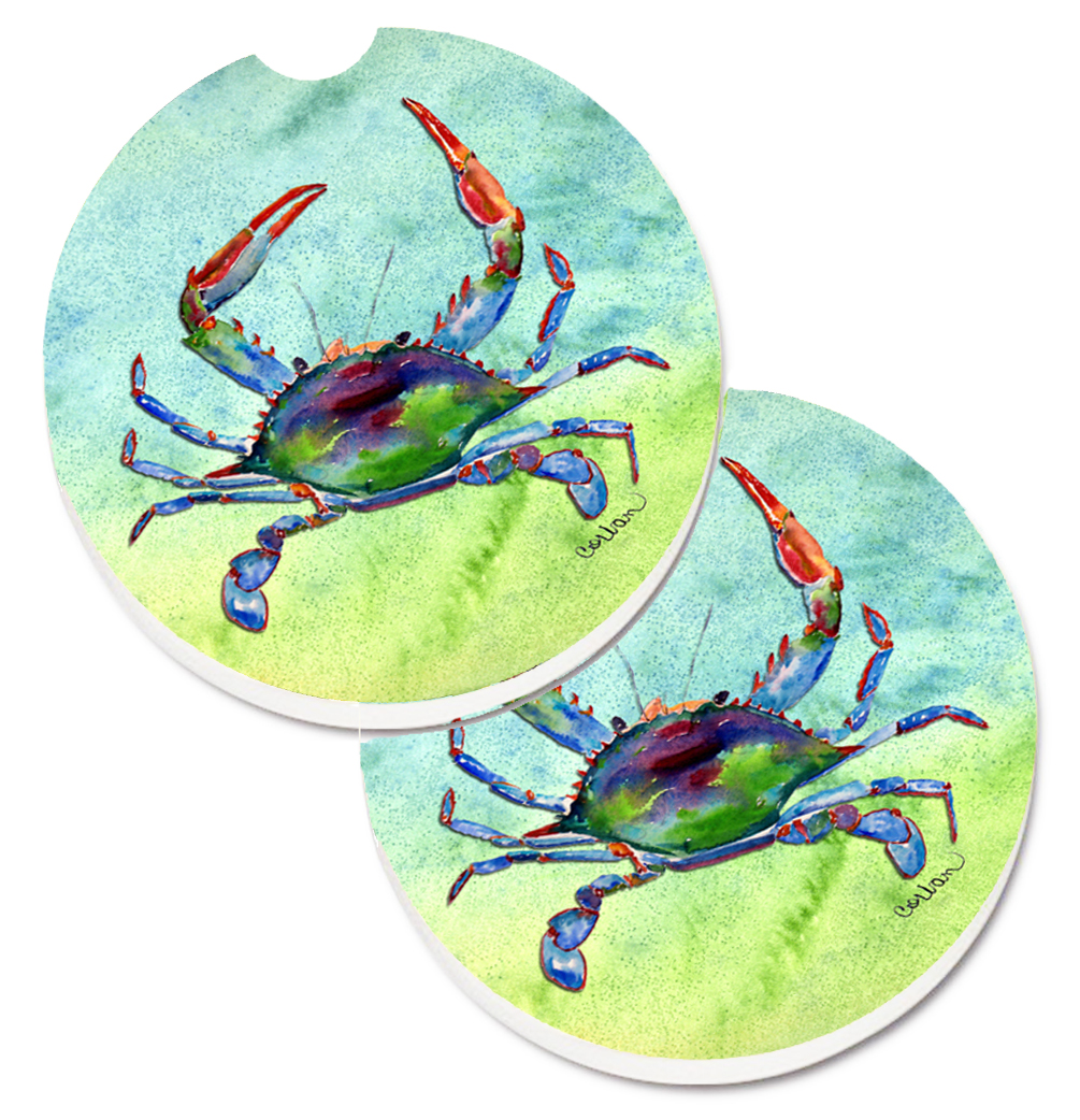 Crab Set of 2 Cup Holder Car Coaster