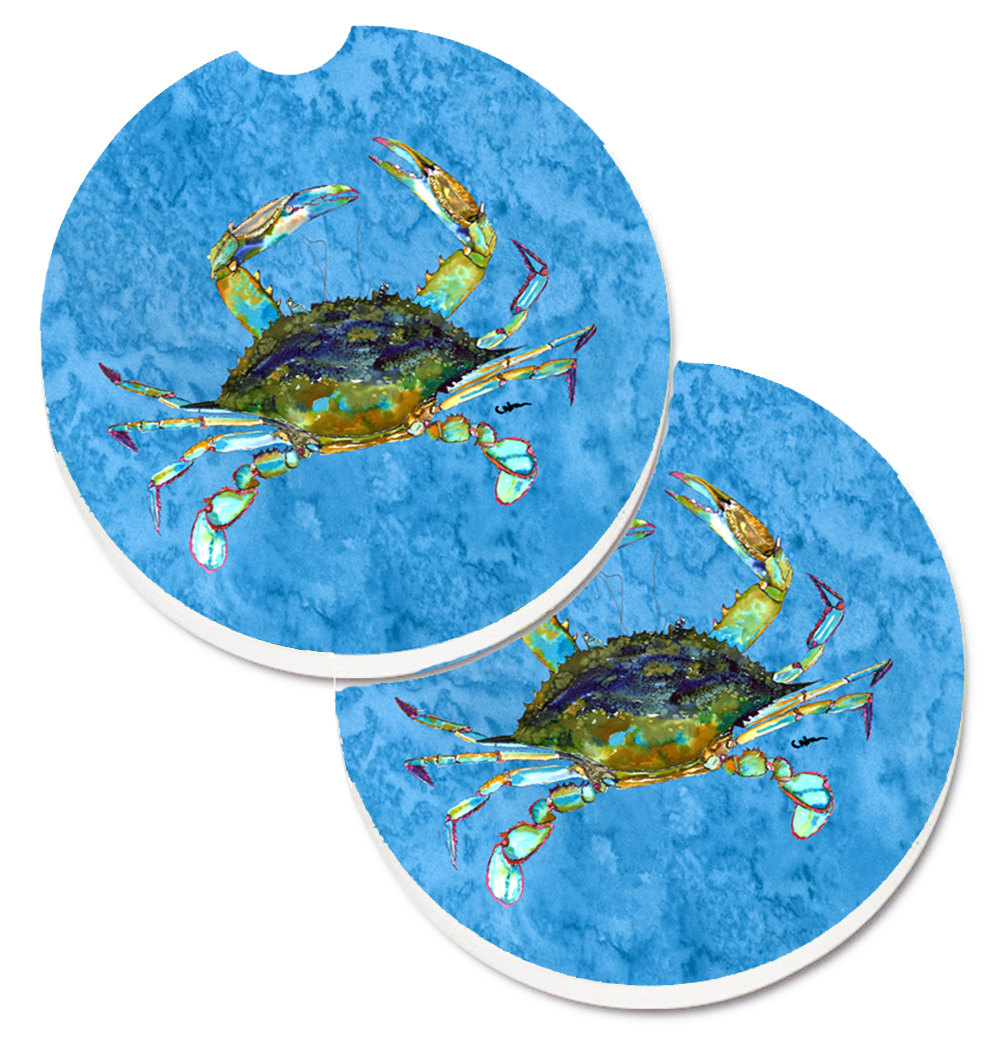 8656CARC Crab Set of 2 Cup Holder Car Coaster