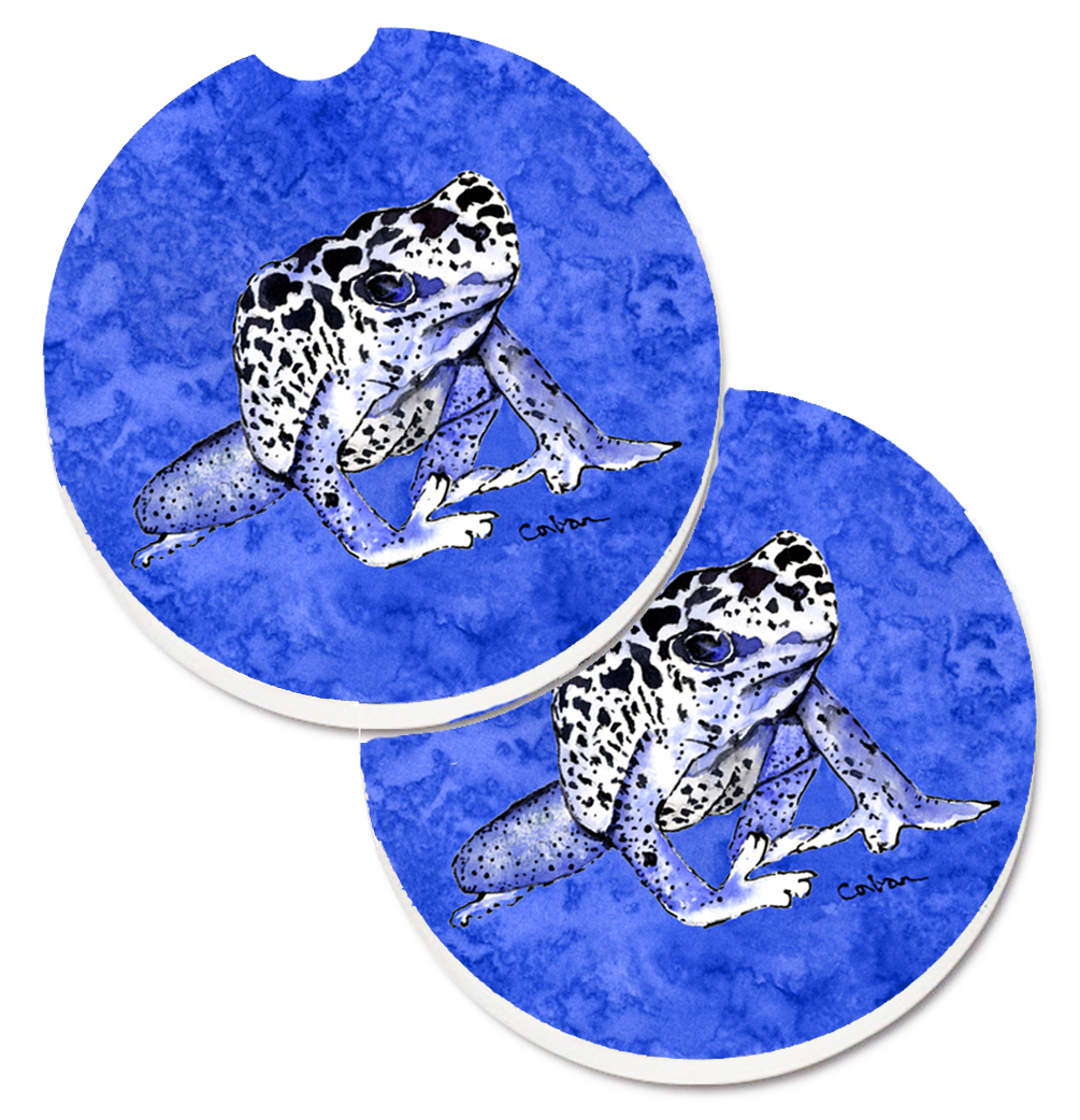 Frog Set of 2 Cup Holder Car Coaster