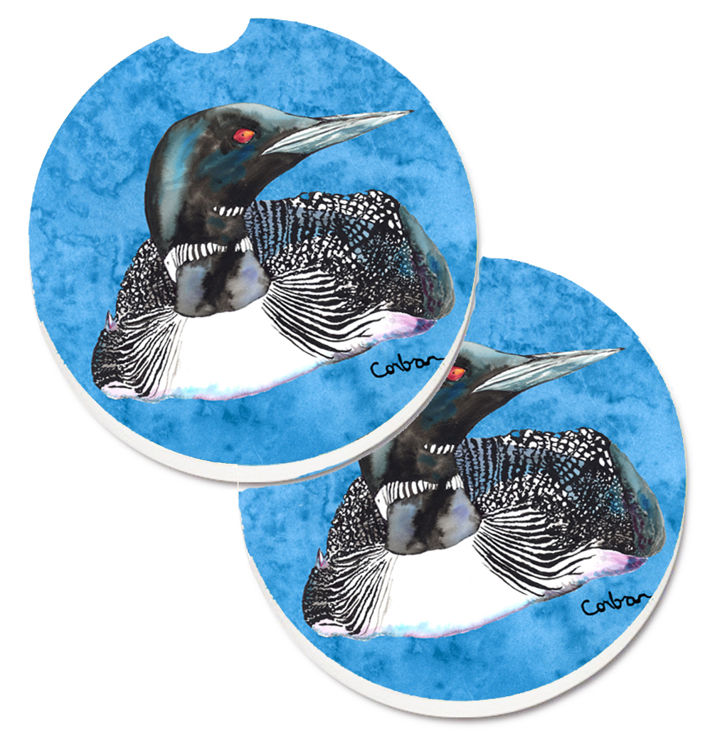 8717CARC Loon Set of 2 Cup Holder Car Coaster