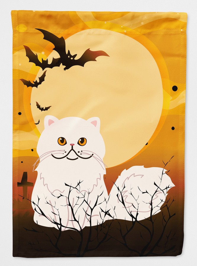 Halloween Persian Cat Flag Garden Size