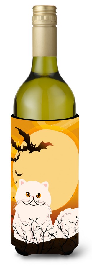 Halloween Persian Cat Wine Bottle Beverge Insulator Hugger