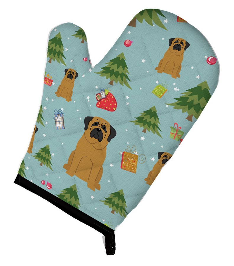 Picture of Carolines Treasures BB4678OVMT Christmas Mastiff Oven Mitt