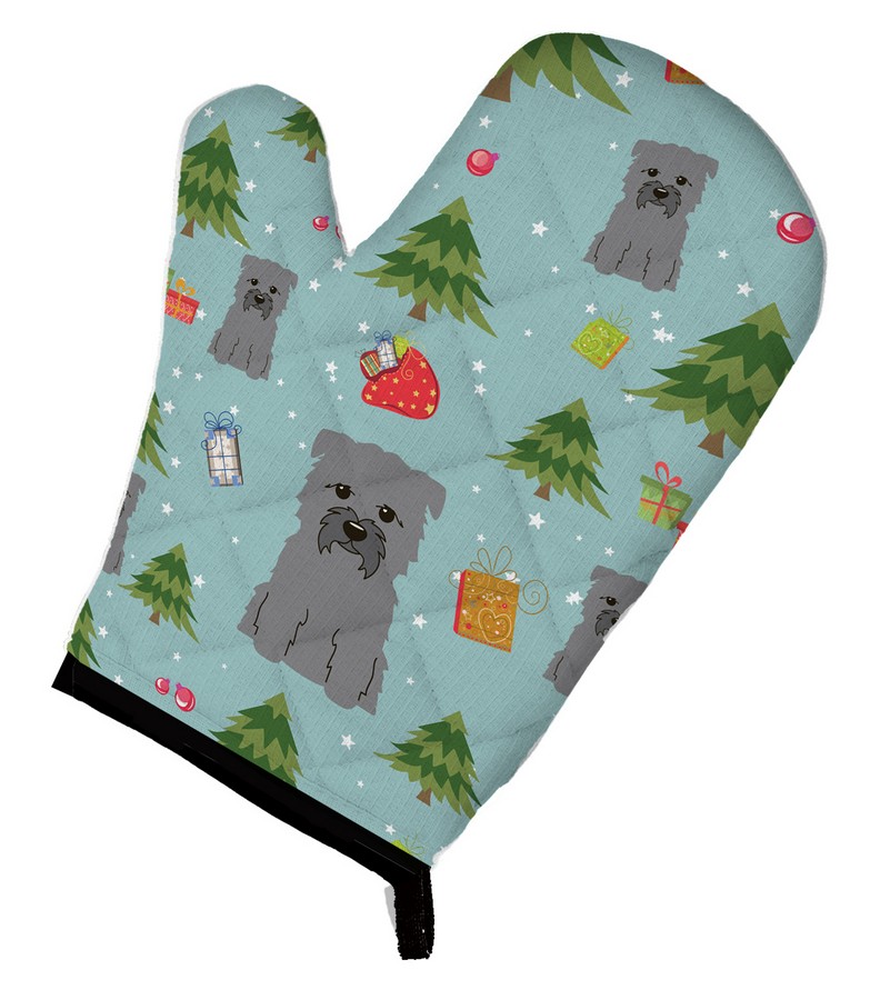 Picture of Carolines Treasures BB4719OVMT Christmas Glen of Imal Grey Oven Mitt