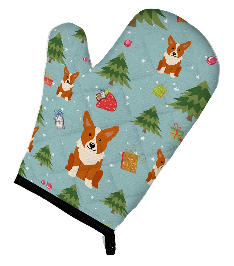 Picture of Carolines Treasures BB4760OVMT Christmas Corgi Oven Mitt