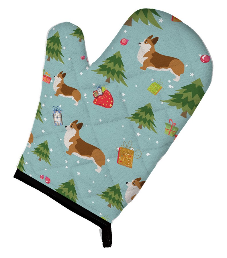 Picture of Carolines Treasures BB4844OVMT Christmas Corgi Oven Mitt