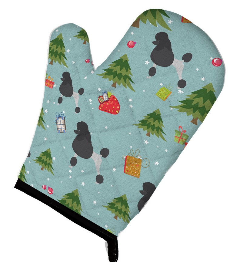 Picture of Carolines Treasures BB4863OVMT Christmas Poodle Oven Mitt