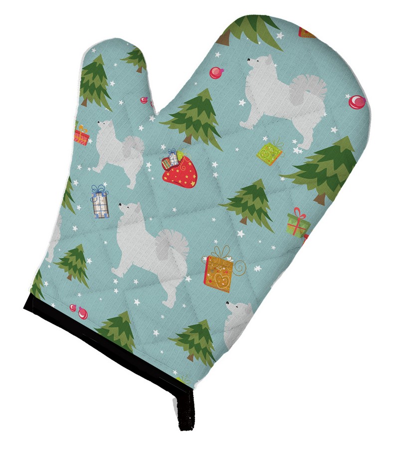 Picture of Carolines Treasures BB4883OVMT Christmas Samoyed Oven Mitt
