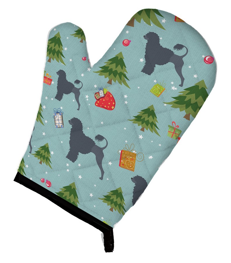 Picture of Carolines Treasures BB4892OVMT Christmas Portuguese Water Dog Oven Mitt