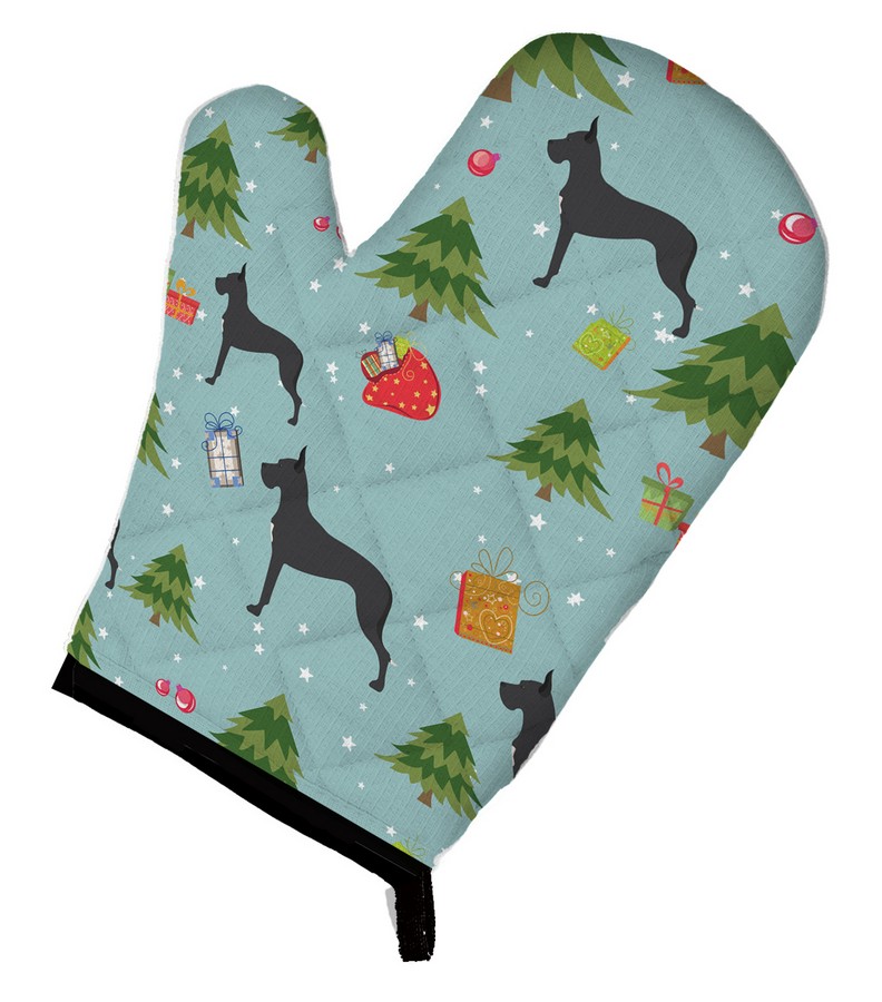 Picture of Carolines Treasures BB4899OVMT Christmas Great Dane Oven Mitt