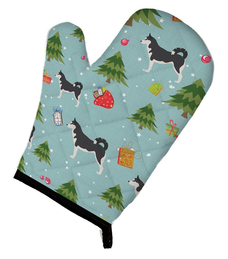 Picture of Carolines Treasures BB4904OVMT Christmas Siberian Husky Oven Mitt
