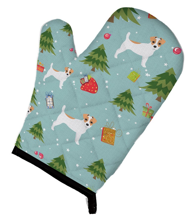 Picture of Carolines Treasures BB4962OVMT Christmas Jack Russell Terrier Oven Mitt