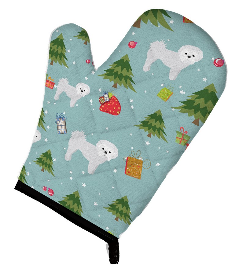 Picture of Carolines Treasures BB4966OVMT Christmas Maltese Oven Mitt