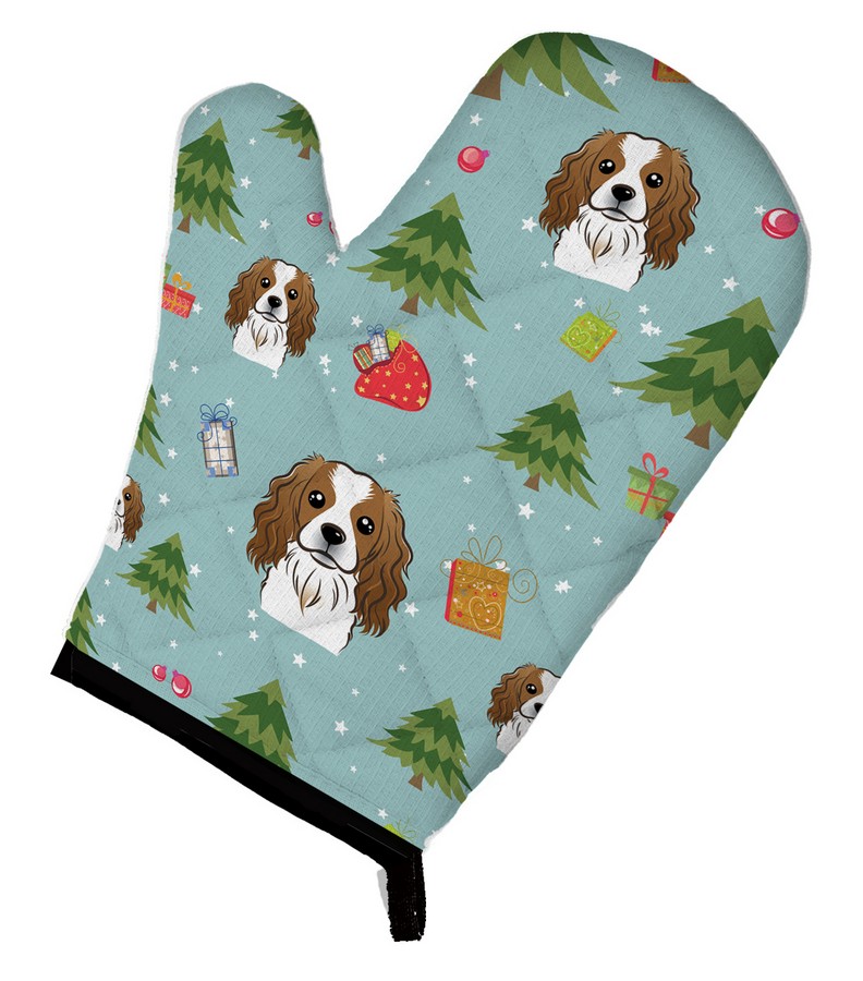 Picture of Carolines Treasures BB5013OVMT Christmas Cavalier Spaniel Oven Mitt