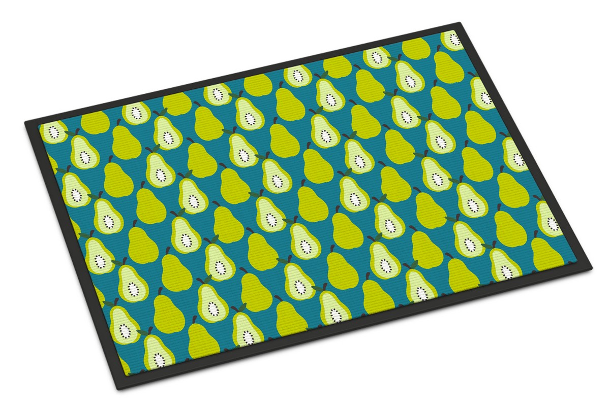 Pears on Green Indoor or Outdoor Mat - 24 x 36 in.
