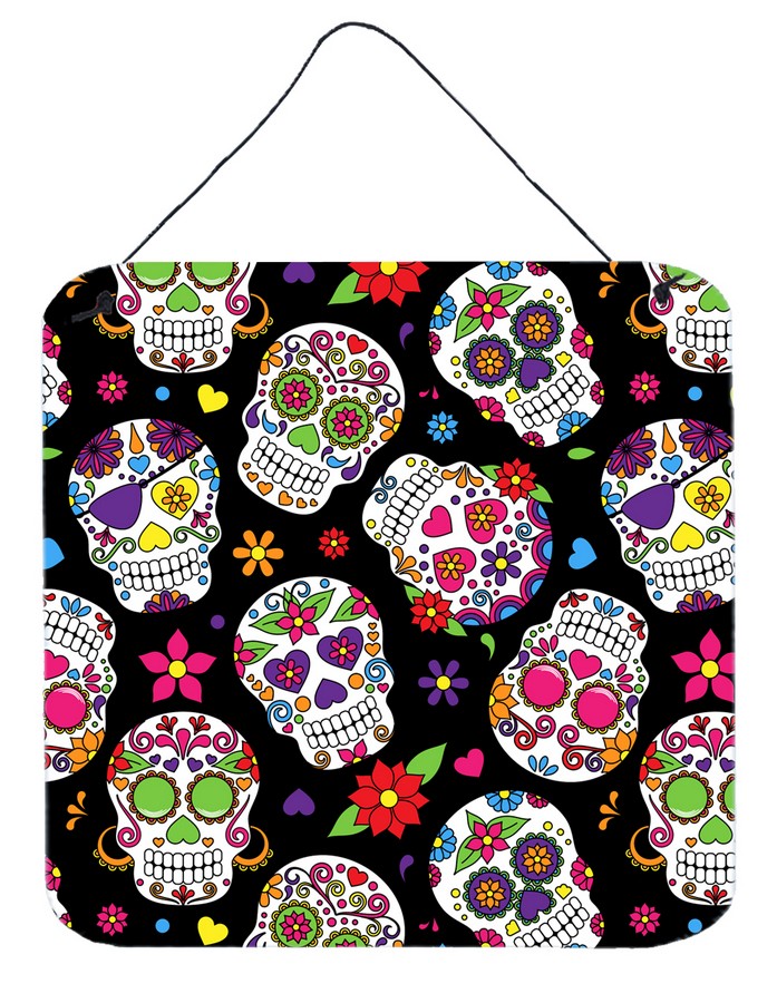 BB5116DS66 Day of the Dead Black Wall or Door Hanging Prints