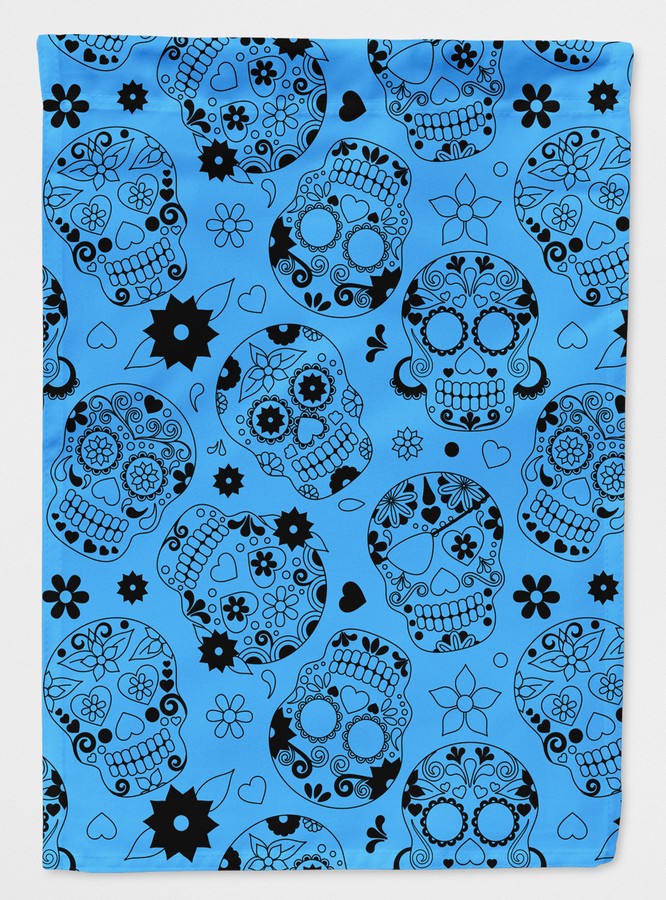 Day of the Dead Red Flag Garden Size