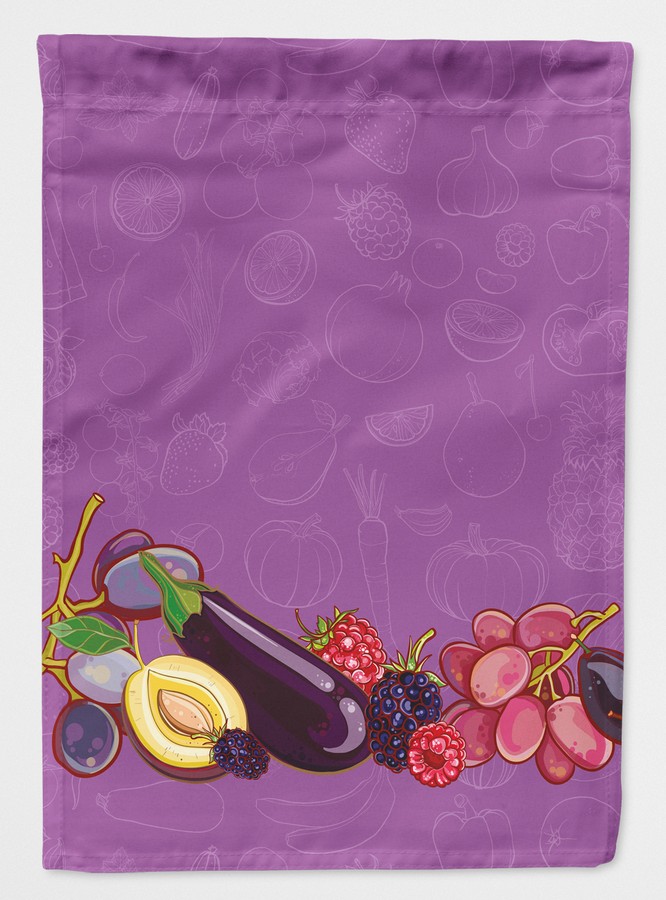 Fruits & Vegetables in Purple Flag Garden Size