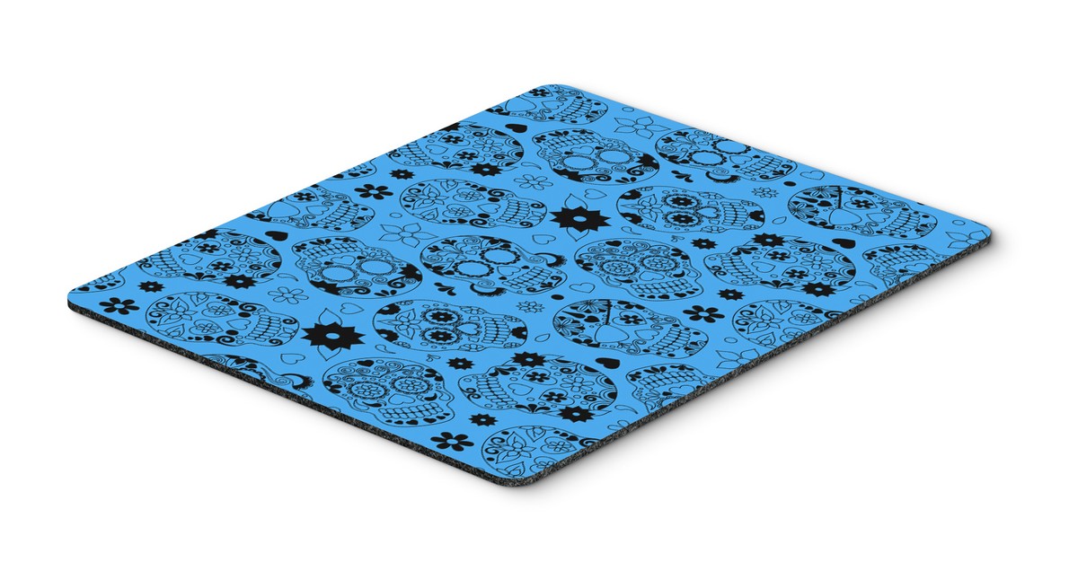 Day of the Dead Red Mouse Pad, Hot Pad or Trivet