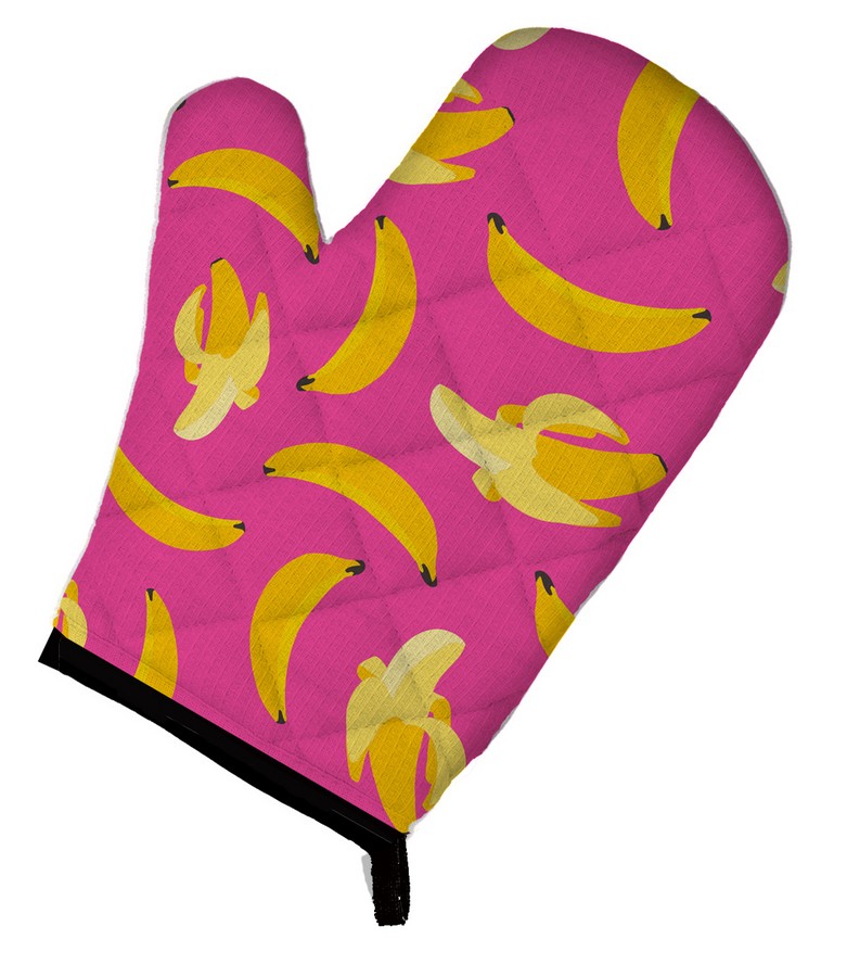 BB5140OVMT Bananas on Pink Oven Mitt