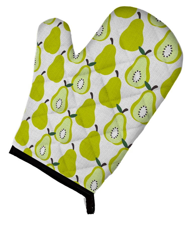 BB5147OVMT Pears on White Oven Mitt