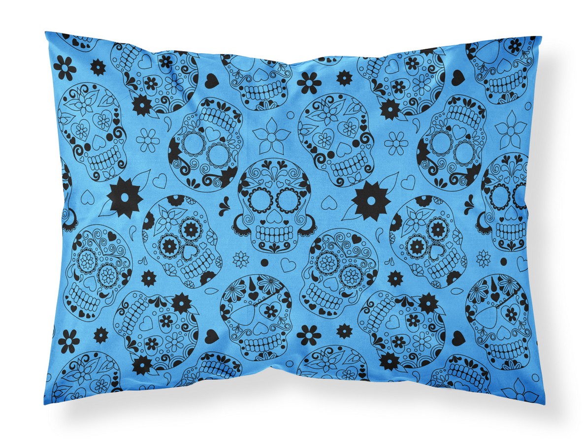 Day of the Dead Red Fabric Standard Pillowcase