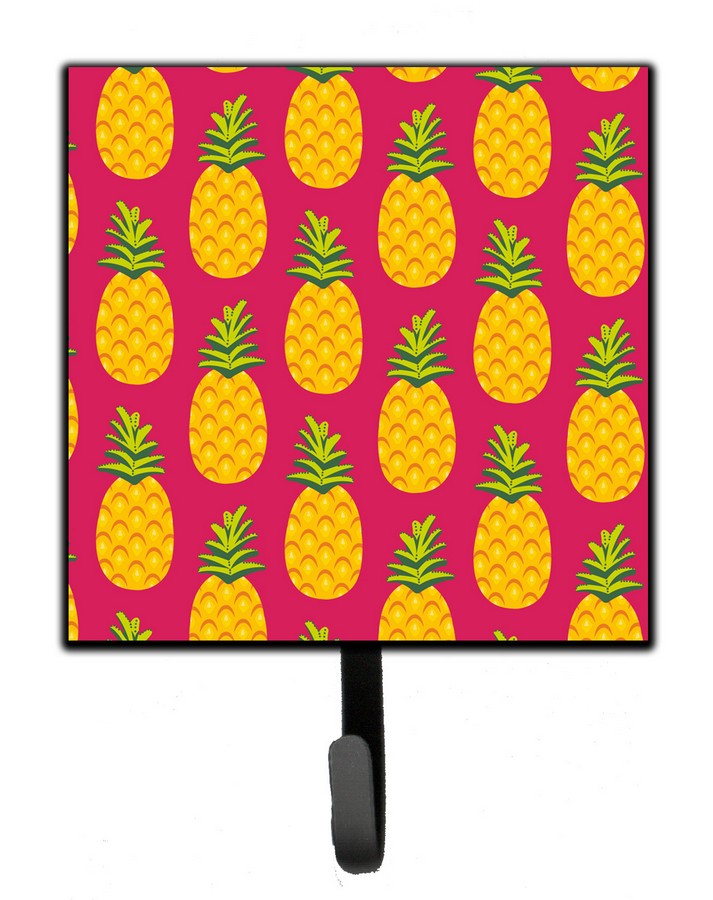 Pineapples on Pink Leash or Key Holder