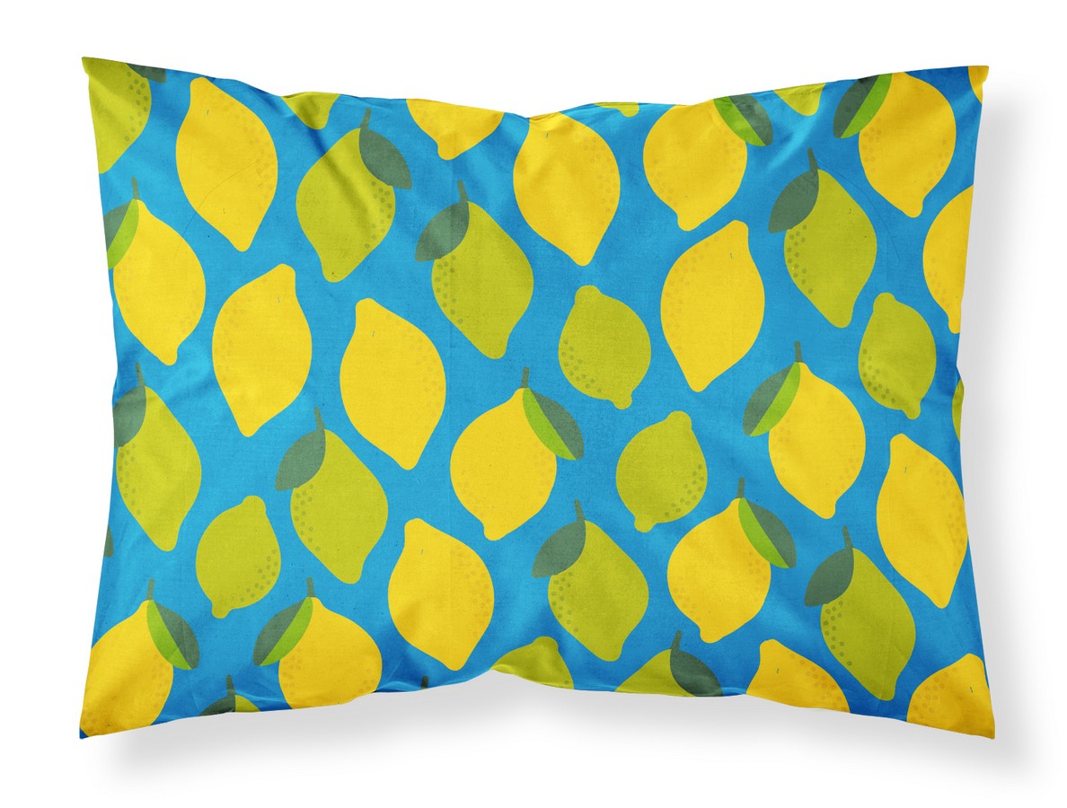 Lemons & Limes Fabric Standard Pillowcase