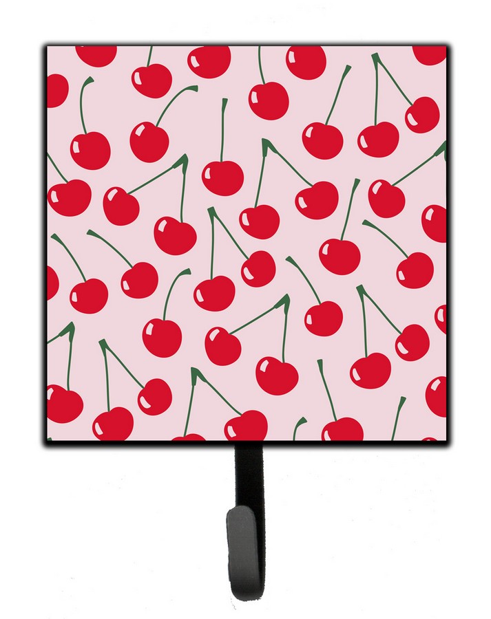 Cherries on Pink Leash or Key Holder