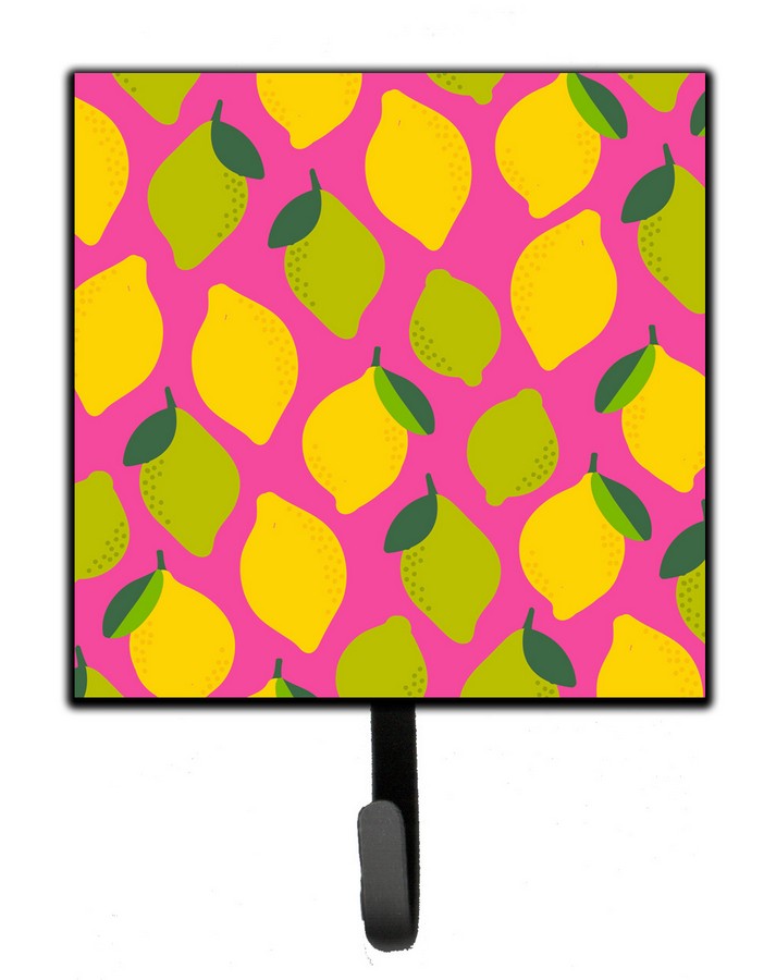 Lemons & Limes on Pink Leash or Key Holder