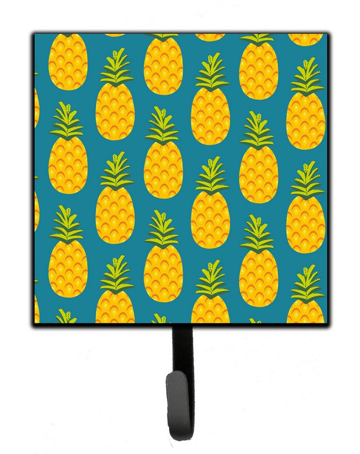 Pineapples on Teal Leash or Key Holder