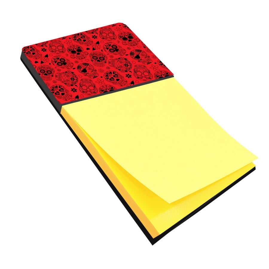 Day of the Dead Orange Sticky Note Holder