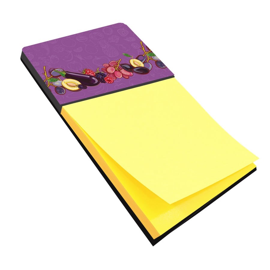 BB5132SN Fruits & Vegetables in Purple Sticky Note Holder