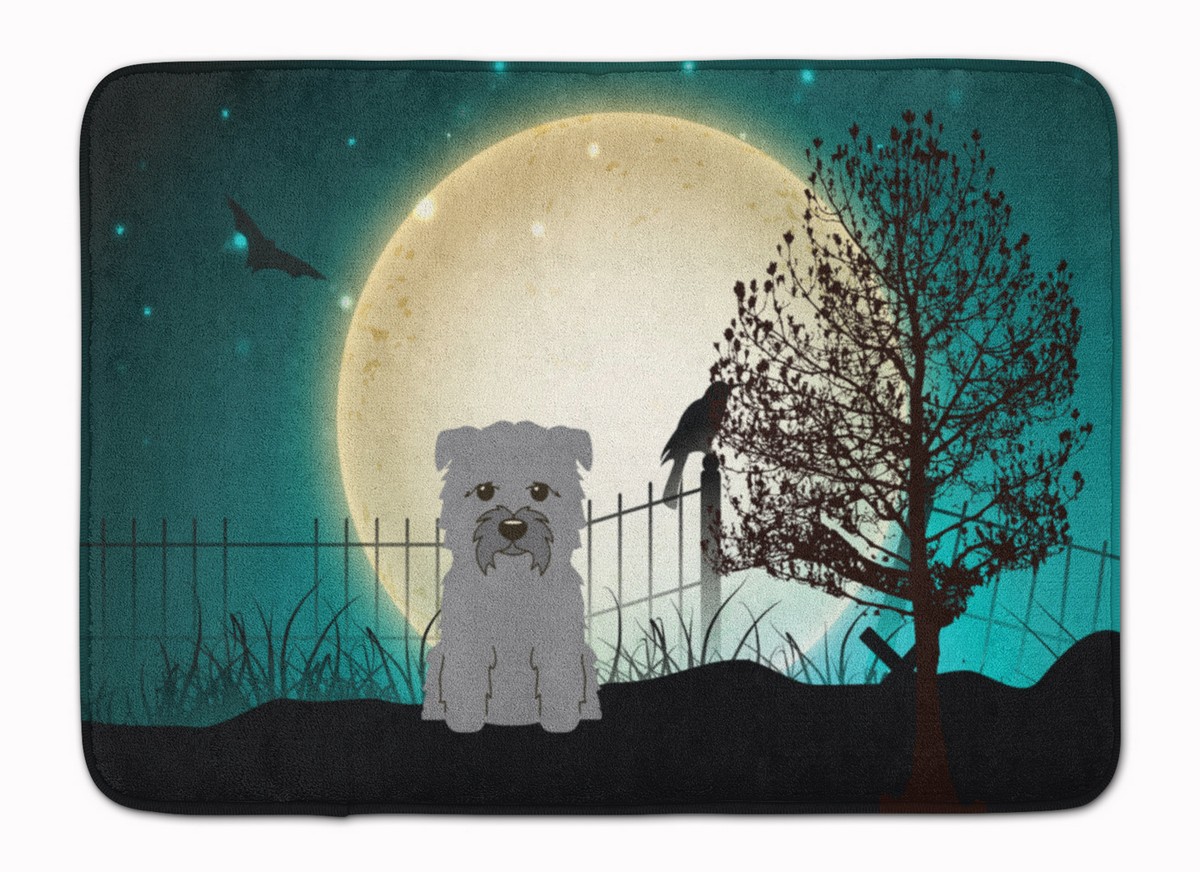 Halloween Scary Glen of Imal Grey Machine Washable Memory Foam Mat